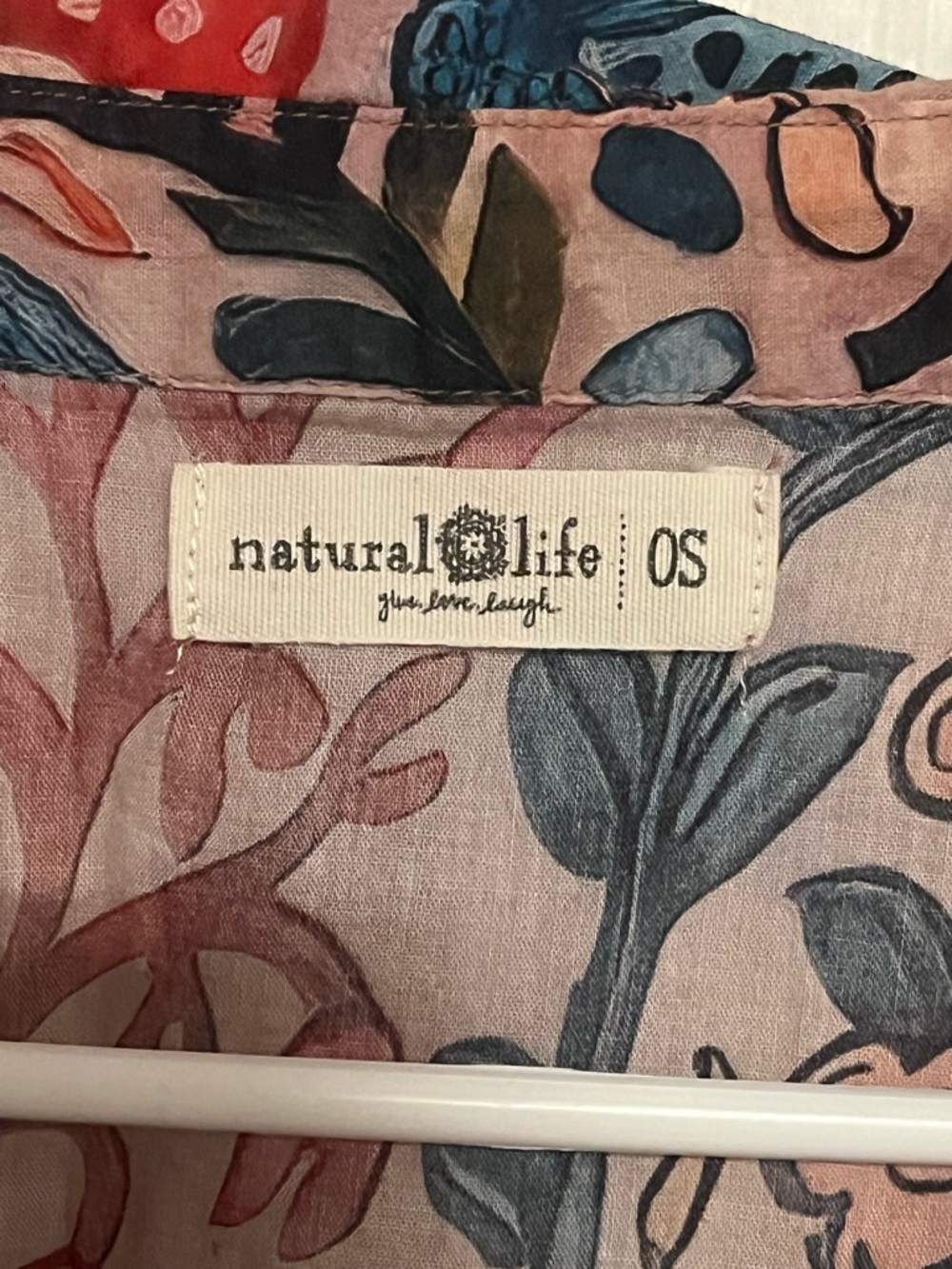 Natural Lift button down top - Picture 3 of 5